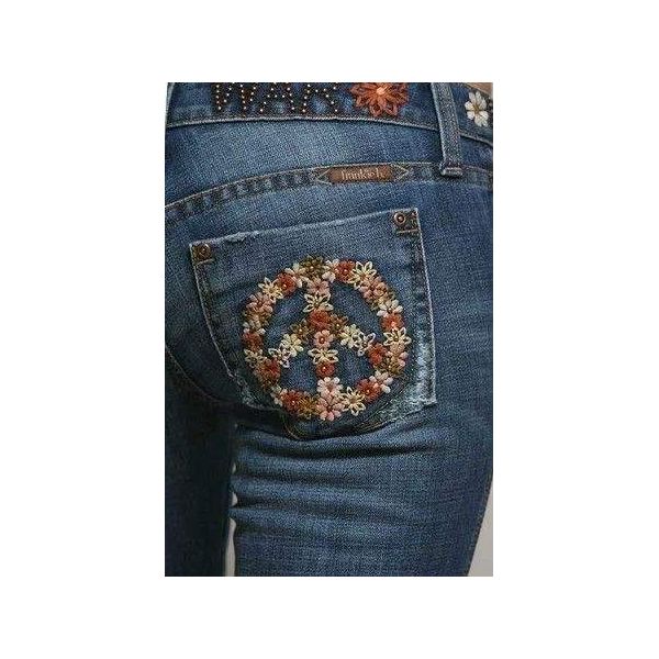 爱上口袋上绣花