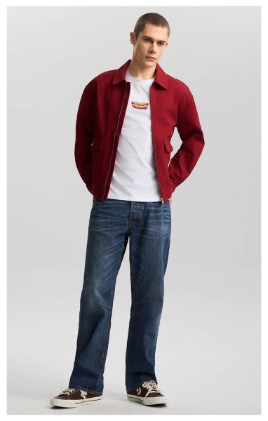 Lee 101 经典直筒牛仔裤26春夏新深蓝色男