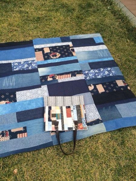 野餐桌布，真美