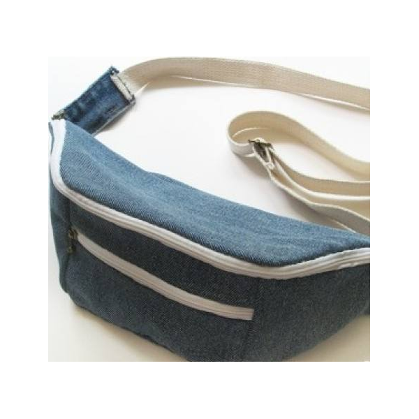 牛仔挎包简直太酷了