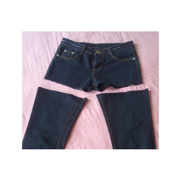 胖了不要紧，剪掉当短裤穿