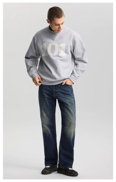 Lee 101 经典直筒牛仔裤26春夏新深蓝色男